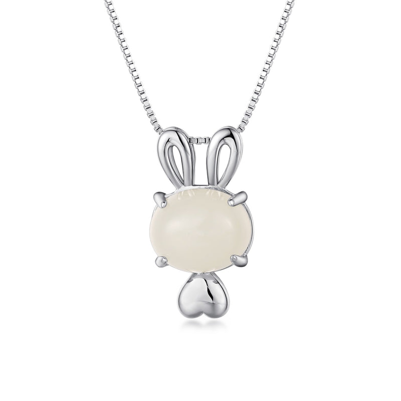 Moonlit Bunny Necklace