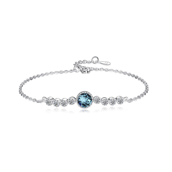 Austrian Crystal Charm Bracelet