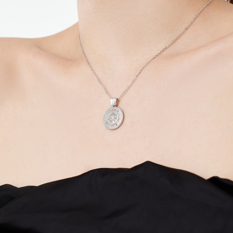 Elysian Spiral Radiance Necklace