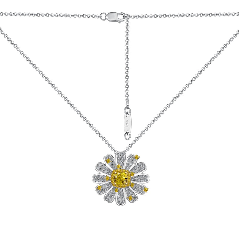 Golden Daisy Radiance Necklace