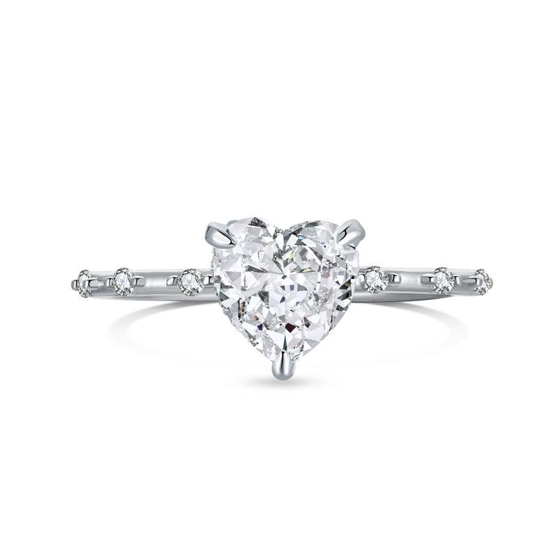 Heart's Desire Solitaire Ring