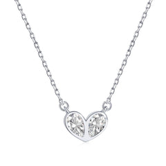 Double Heart Radiance Necklace