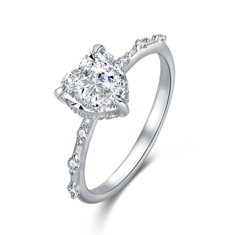 Heart's Desire Solitaire Ring