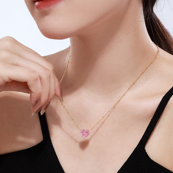 Rosella Heart Necklace