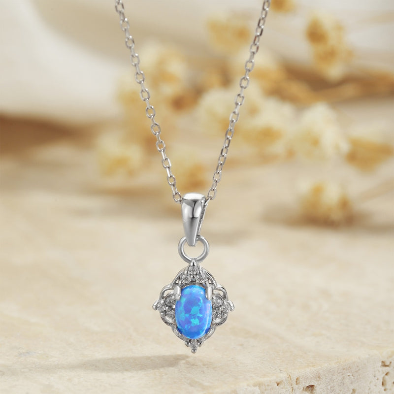 Oceanic Opal Necklace