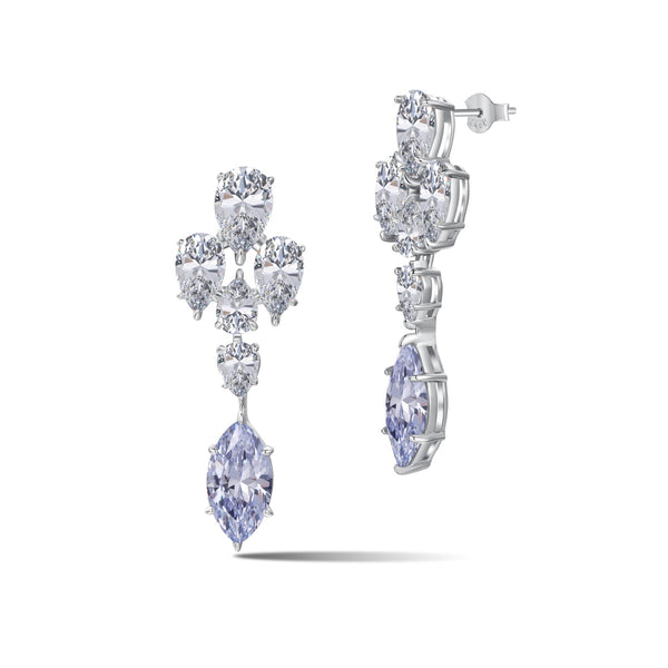 Marquise Cascade Elegance Earrings