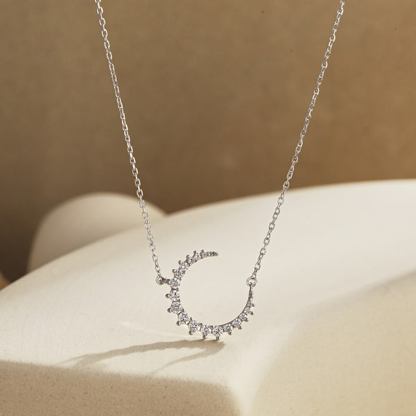 Celestial Crescent Necklace