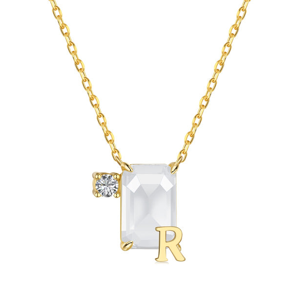 Initial Elegance Necklace (R)