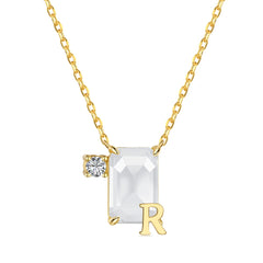 Initial Elegance Necklace (R)