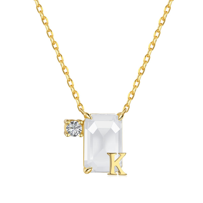 Initial Elegance Necklace (K)