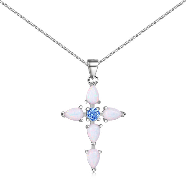 Celestial Cross Necklace