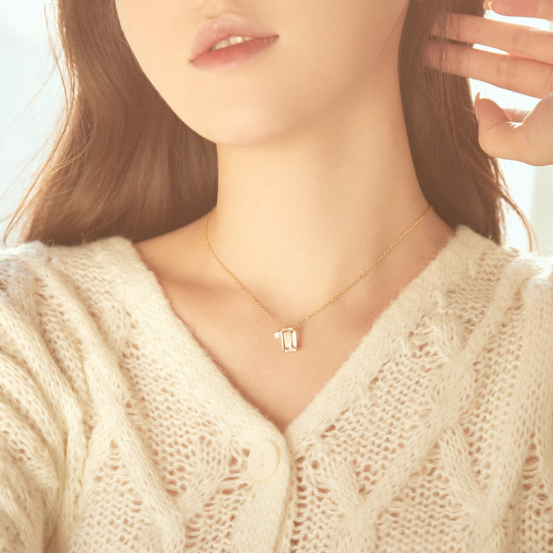 Initial Radiance Necklace (L)