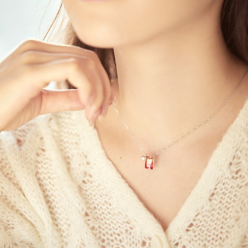 Initial Radiance Necklace (L)