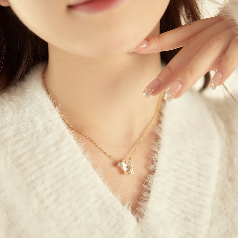 Initial Elegance Necklace (K)