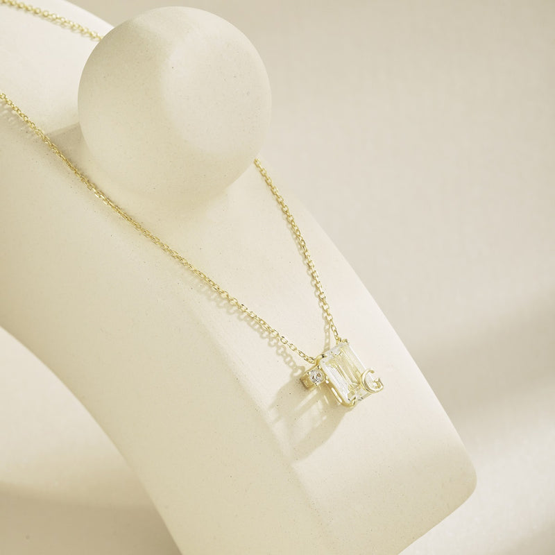 Initial Elegance Necklace (G)