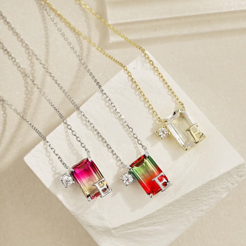 Initial Radiance Necklace (E)