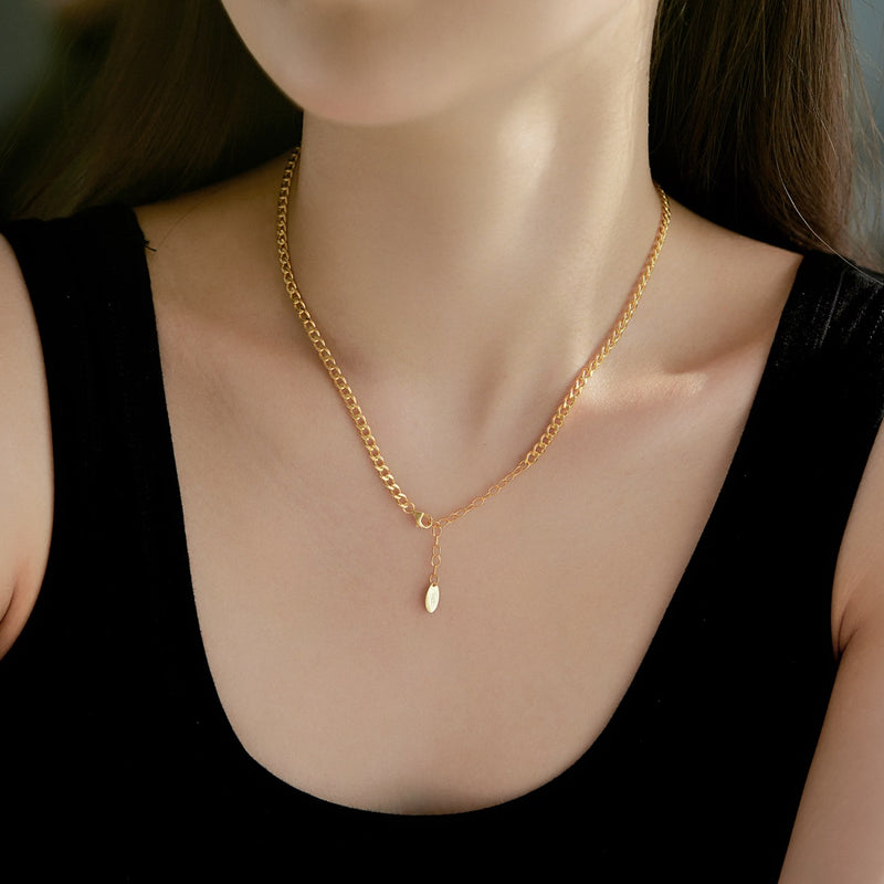 Golden Sphere Necklace