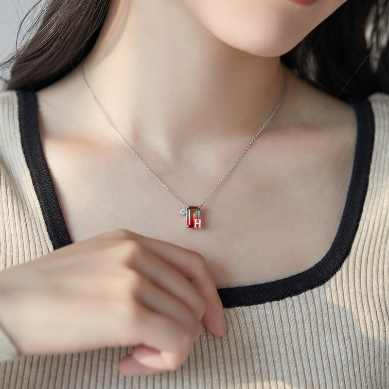 Initial Radiance Necklace (H)