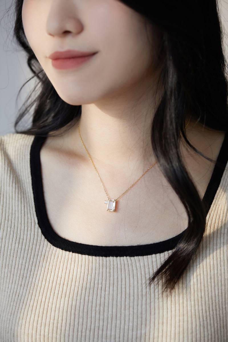 Initial Elegance Necklace (J)