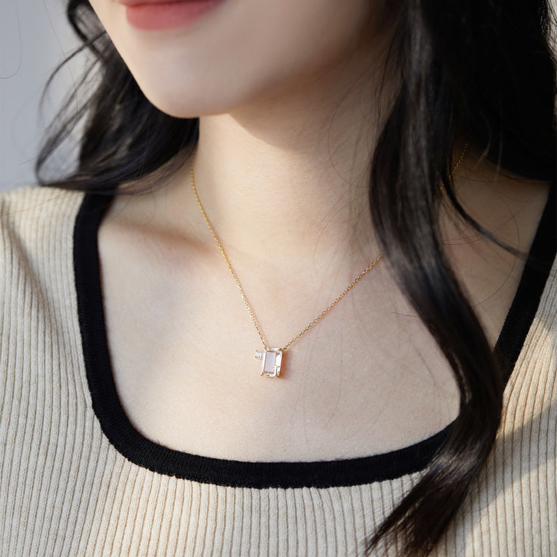 Initial Elegance Necklace (J)