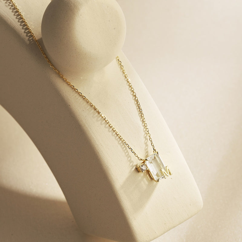 Initial Radiance Necklace (M)