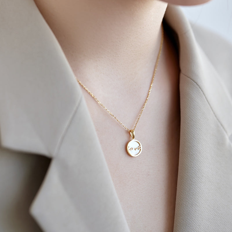 Golden Love Necklace