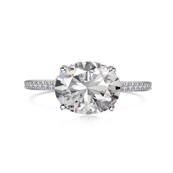 Classic Oval Radiance Ring