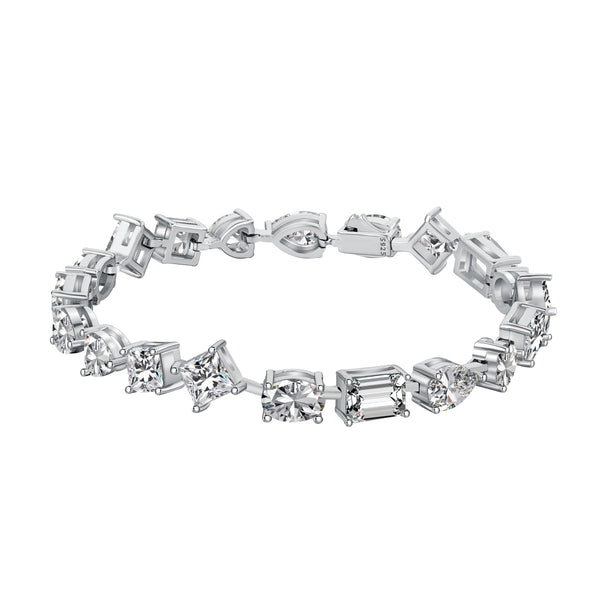 Multi-Cut Zircon Elegance Bracelet