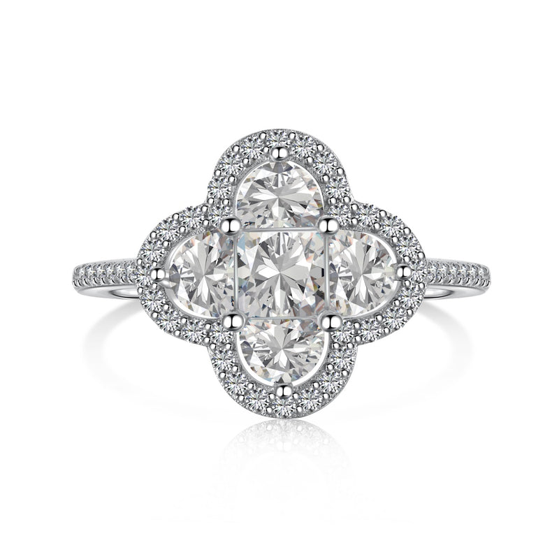 Luminous Square Cluster Ring