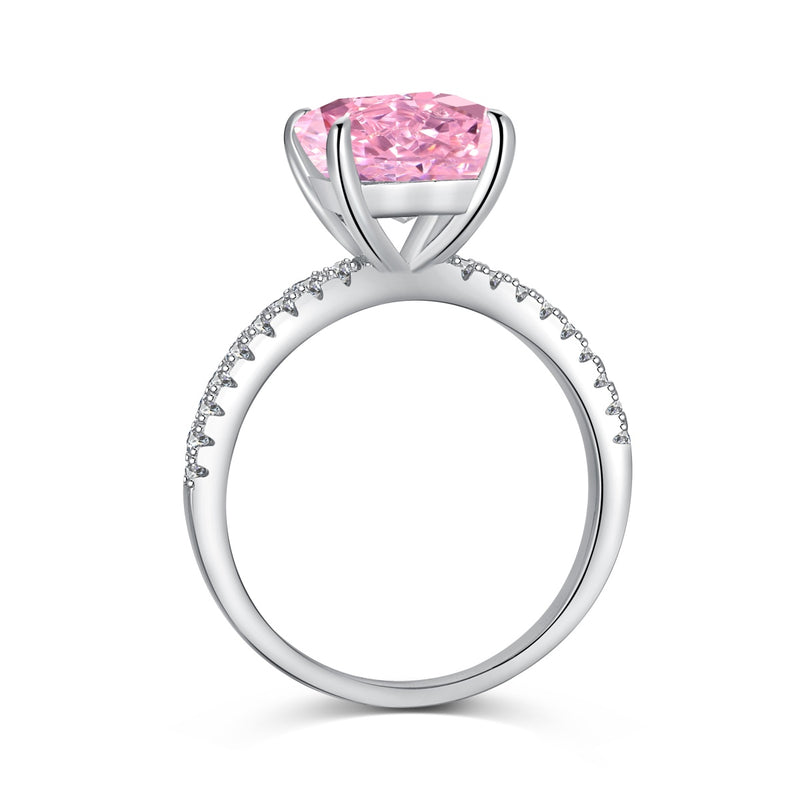 Radiant Square Elegance Ring