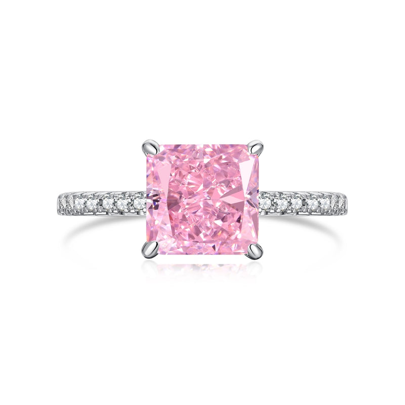 Radiant Square Elegance Ring