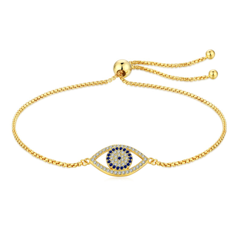 Sapphire Evil Eye Protection Bracelet