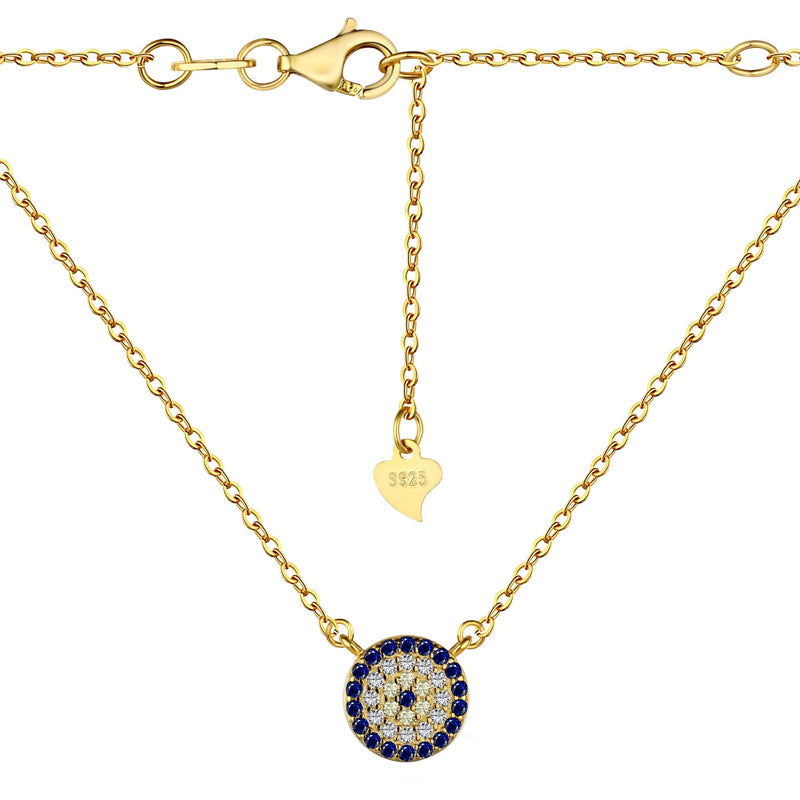 Celestial Eye Charm Necklace