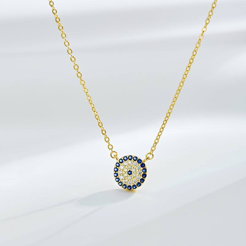 Celestial Eye Charm Necklace