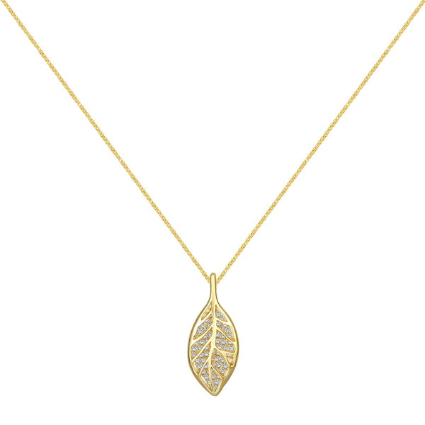 Golden Leaf Necklace