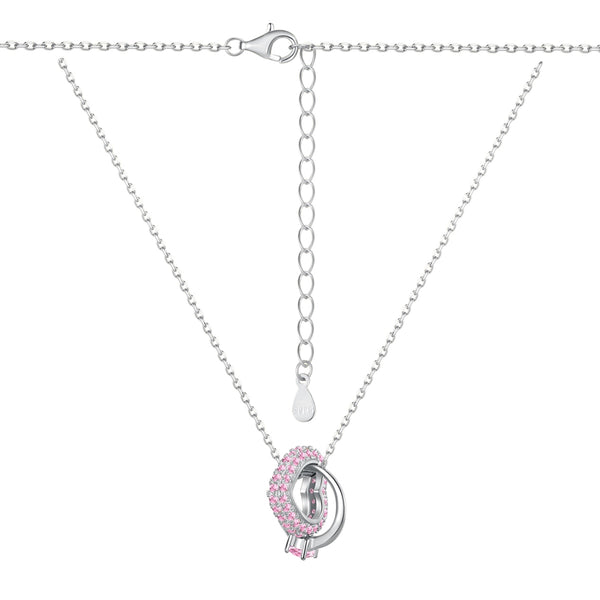 Pink Orbit Necklace