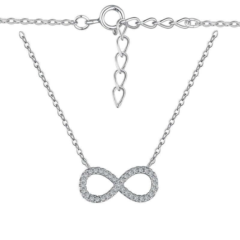 Eternal Spark Infinity Necklace