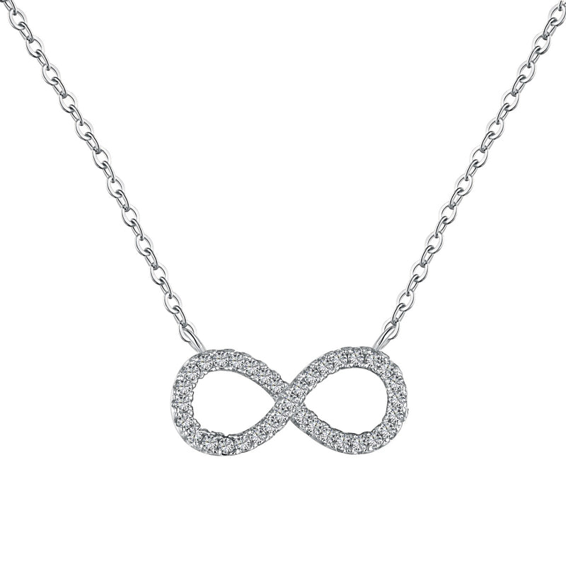 Eternal Spark Infinity Necklace