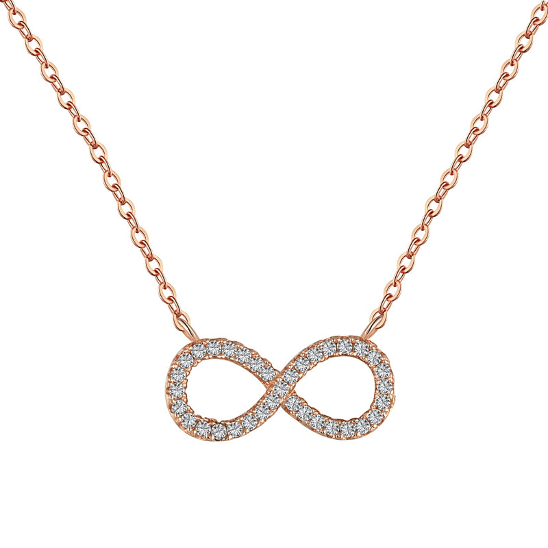 Eternal Spark Infinity Necklace