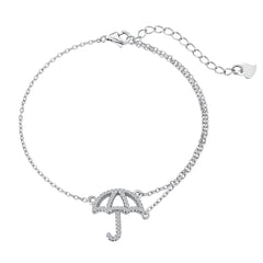 Umbrella Charm Protection Bracelet