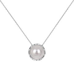 Lunar Glow Pearl Necklace