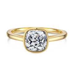 Classic Cushion Cut Duo Ring