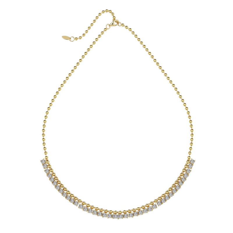 Golden Cascade Necklace