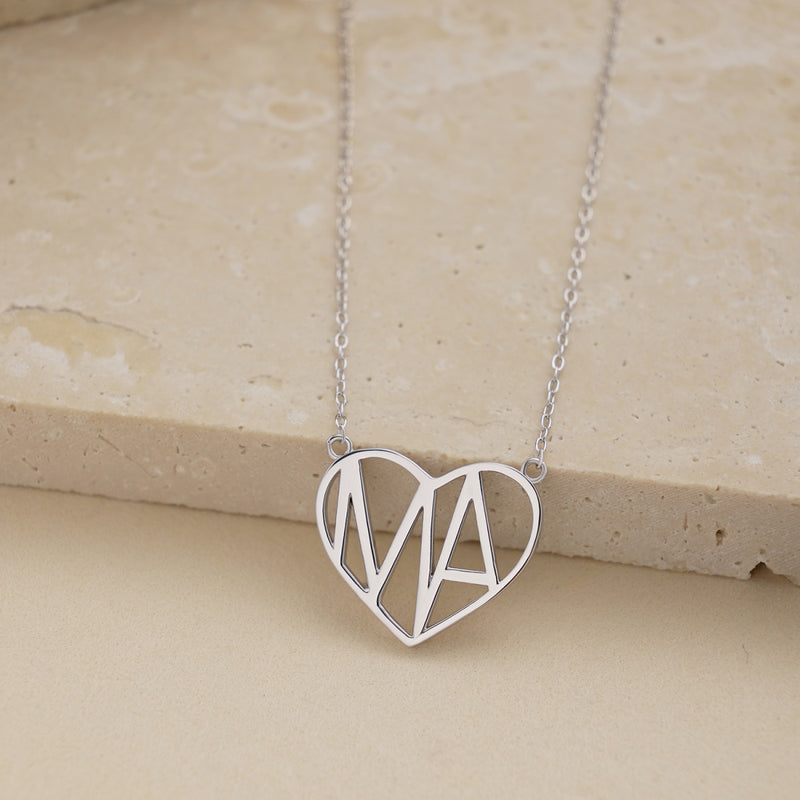 Mama Heart Pendant Necklace