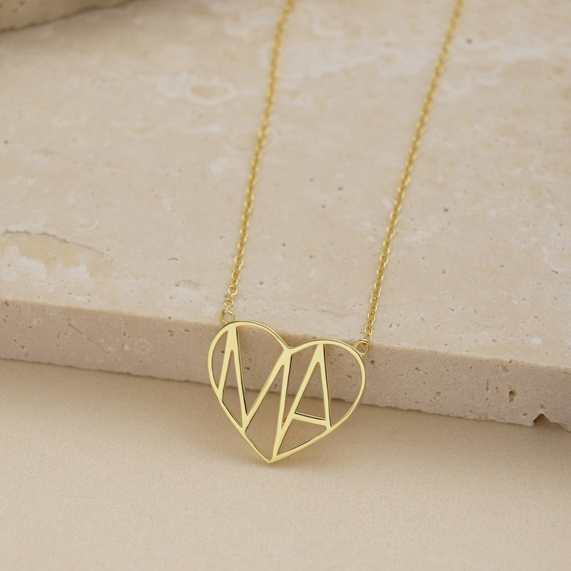 Mama Heart Pendant Necklace