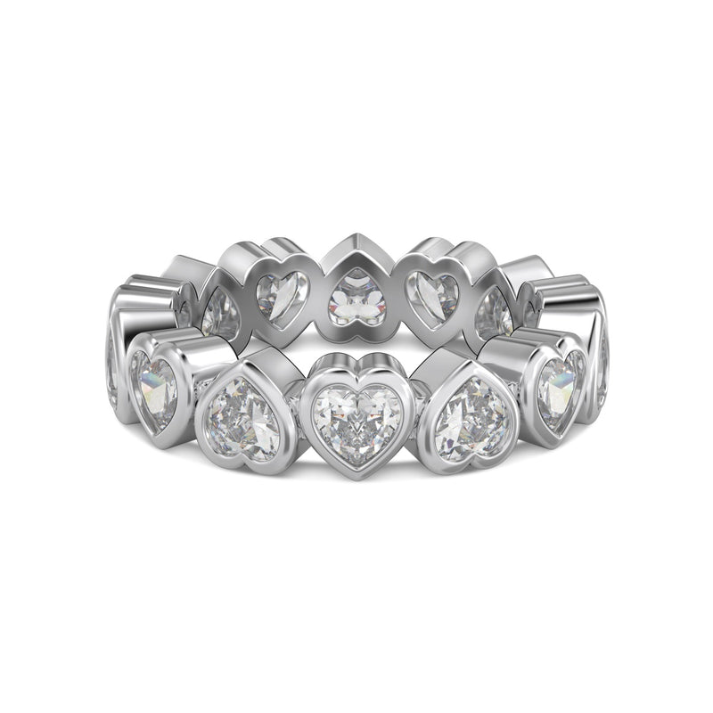 Heartfelt Eternity Ring