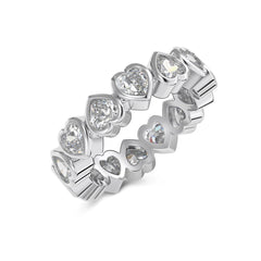 Heartfelt Eternity Ring