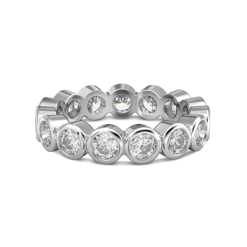 Elegant Circle Eternity Band