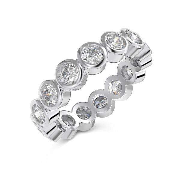 Elegant Circle Eternity Band