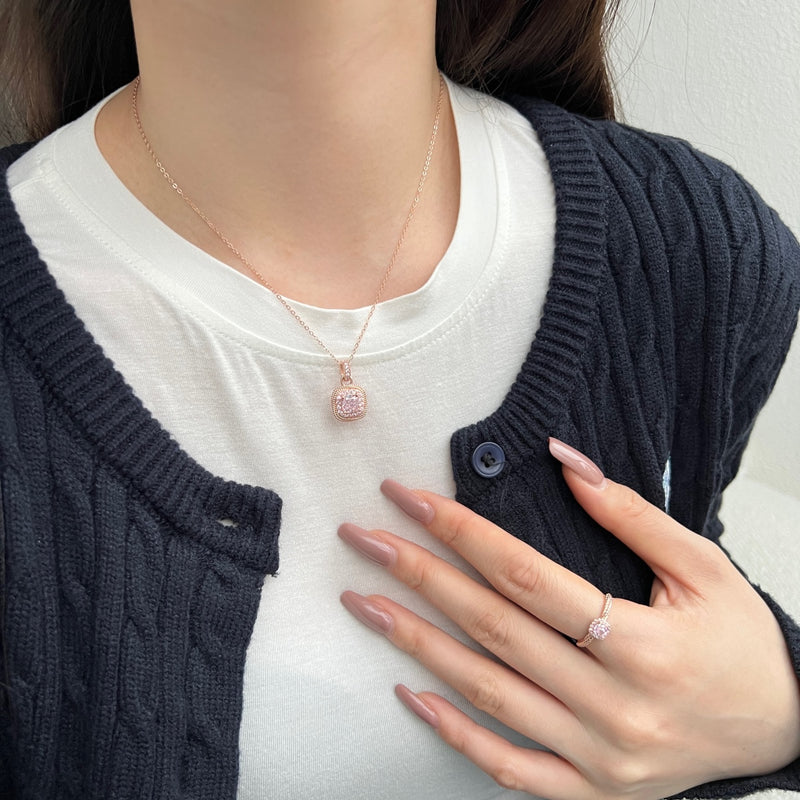 Rosé Radiance Necklace